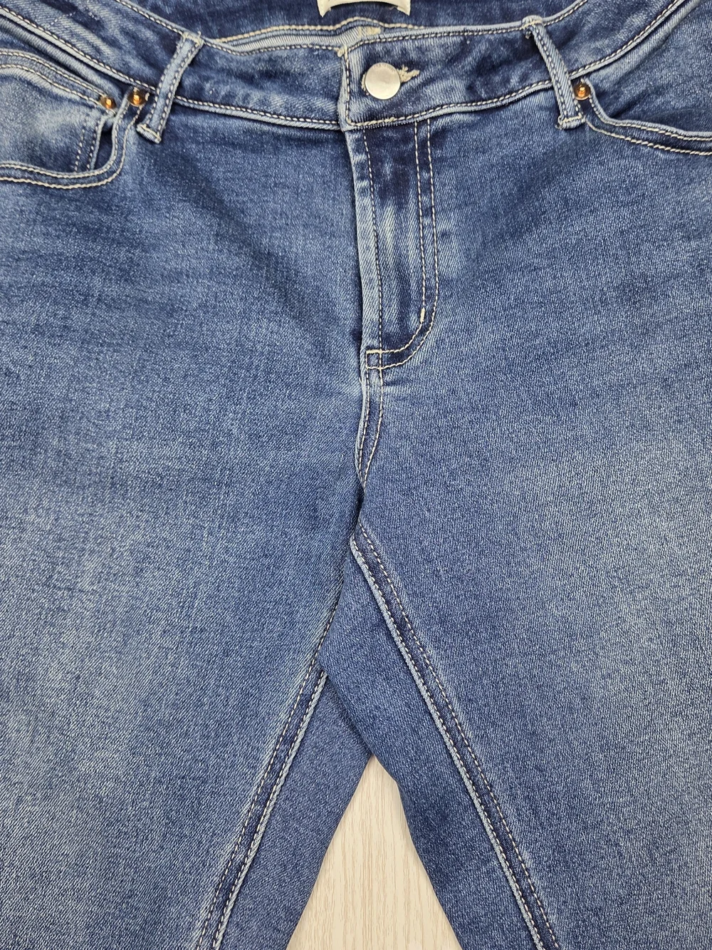 78&Sunny Women's Straight Leg Jeans Medium Blue Size 10
